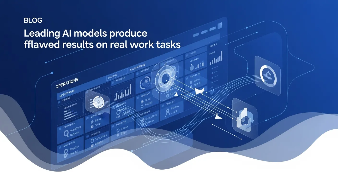 Leading AI Models Produced Flawed Results on Real Work Tasks