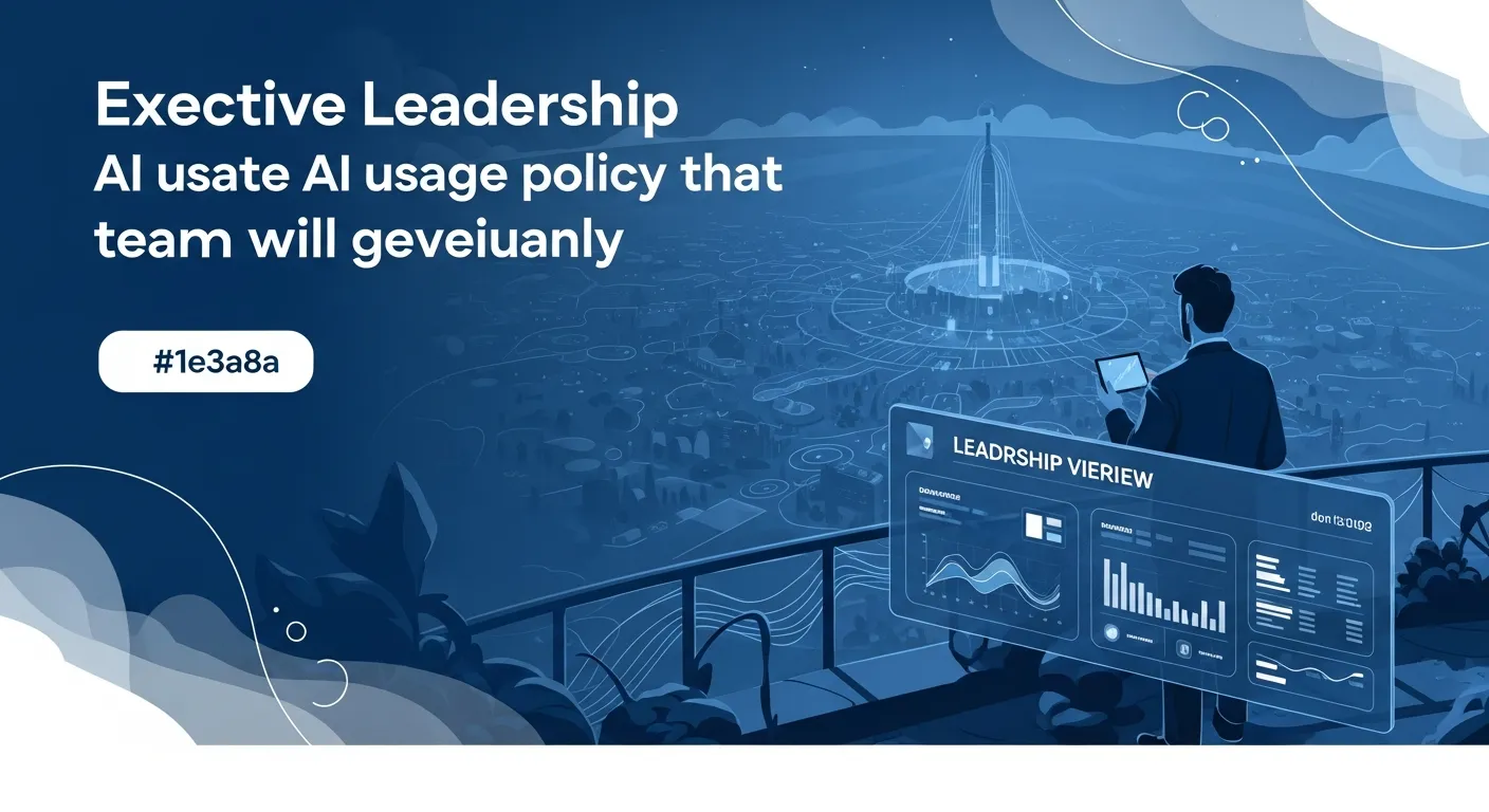 How to Write an AI Usage Policy Your Team Will Actually Follow